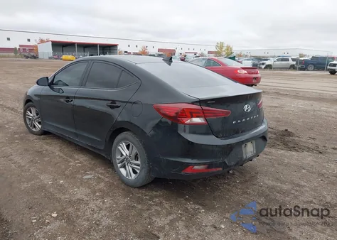 2019 Hyundai Elantra Value Edition from USA, damaged, VIN KMHD84LFXKU839551